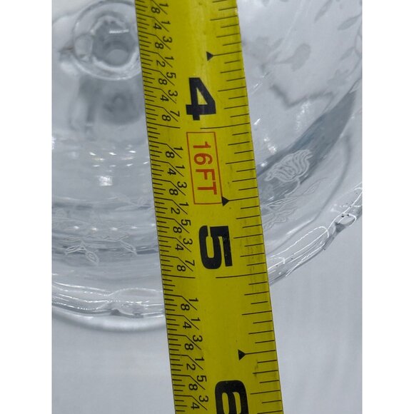Vtg Fostoria Clear Comport Etch #342 Bouquet 1949-1959 - Picture 8 of 9
